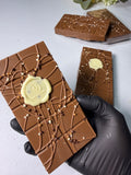 Kyiv Cake Inspired Chocolate Bar