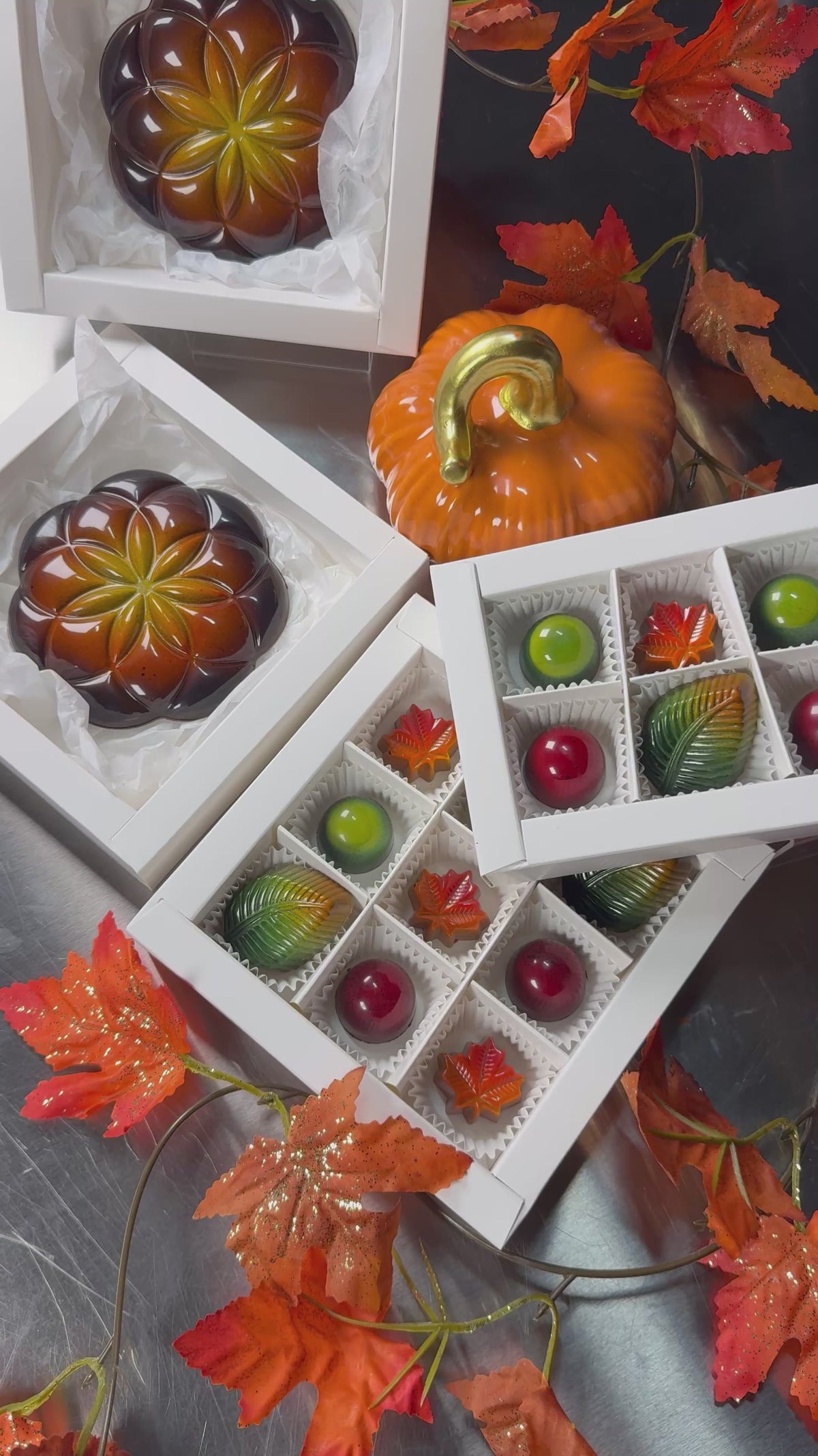 Fall bonbons Collection (set of 6 bonbons)